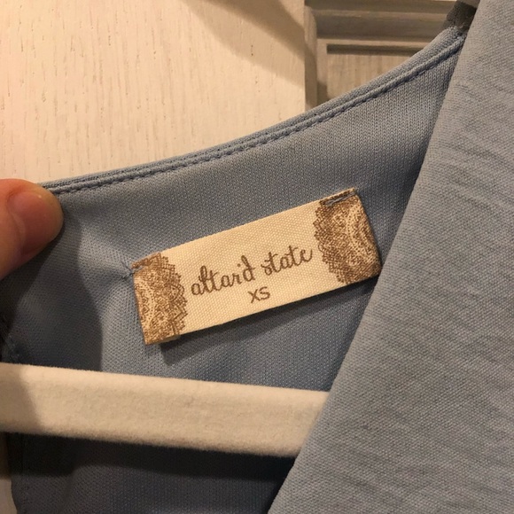 Altar’d State Blue Romper Dress - Picture 4 of 6